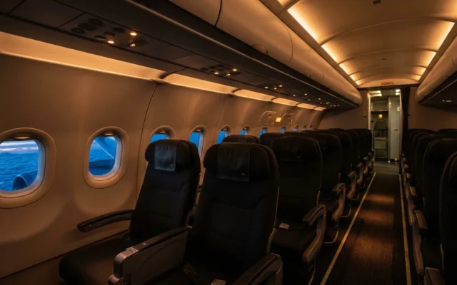 The Real Reason Airlines Dim the Lights for Takeoff