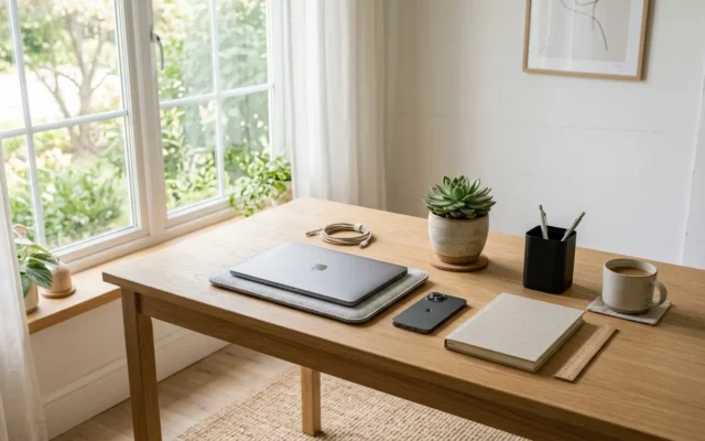 A Calm Desk in Five Steps: My Minimal Setup