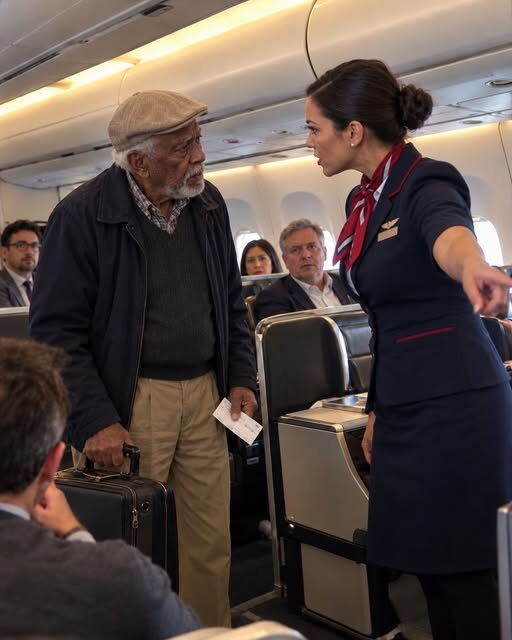 They Took an 89-Year-old Silver Star Veteran Out of First Class Like He Didn’t Matter…